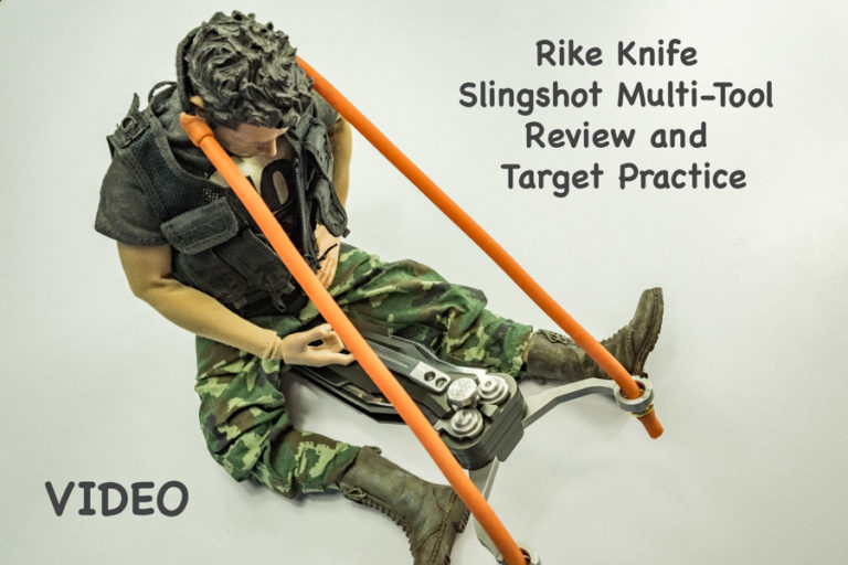 Rike Slingshot Multi-tool Review and Target Practice
